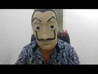 Thumbnail: Morena gostosa dando show na webcam